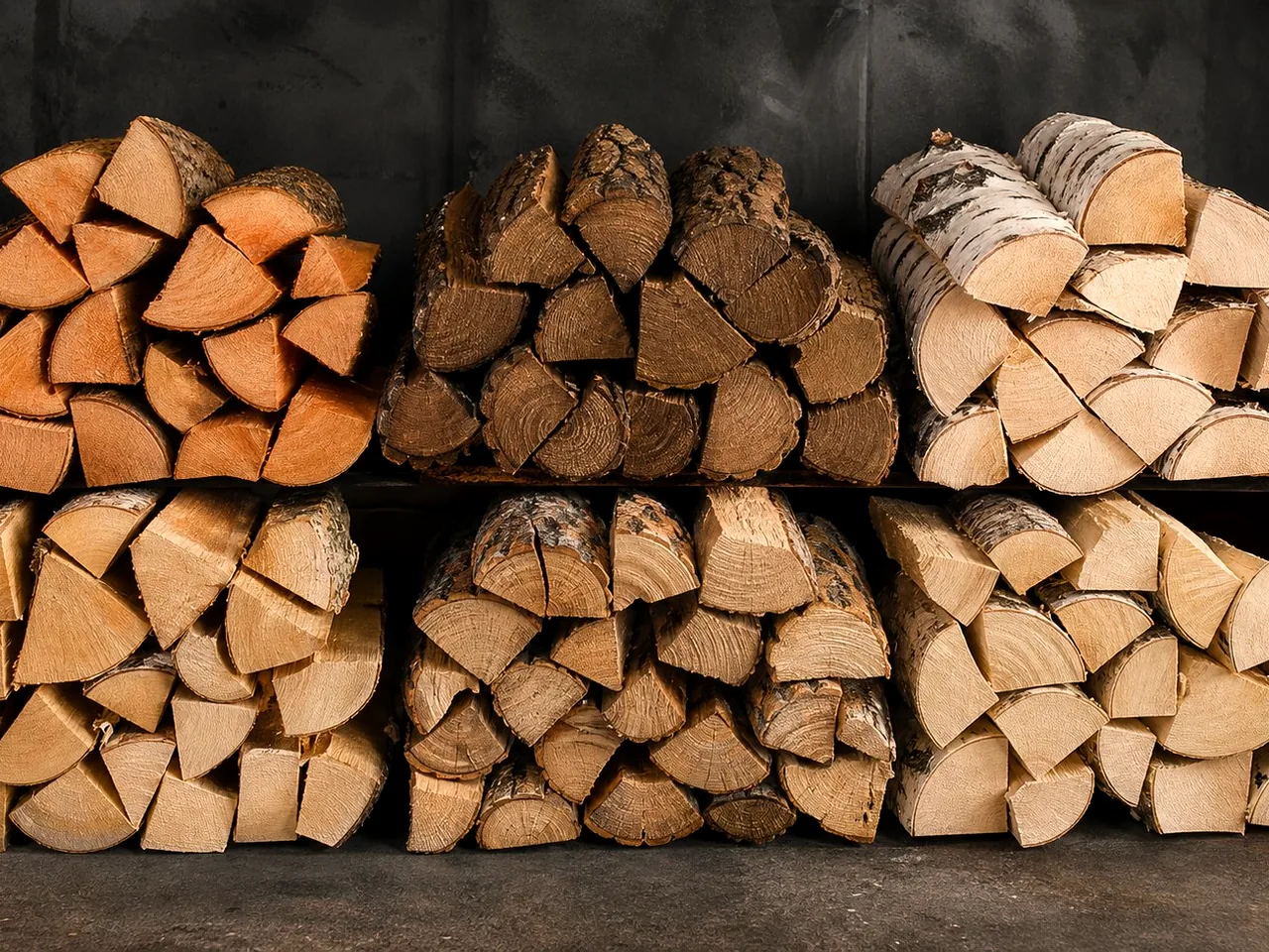 Берёзовые дрова камерной сушки в Белоомуте
